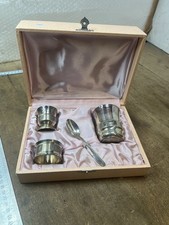 Ancien Coffret baptême métal