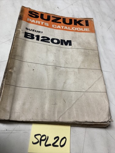 Suzuki b120m b120 catalogue - b120,