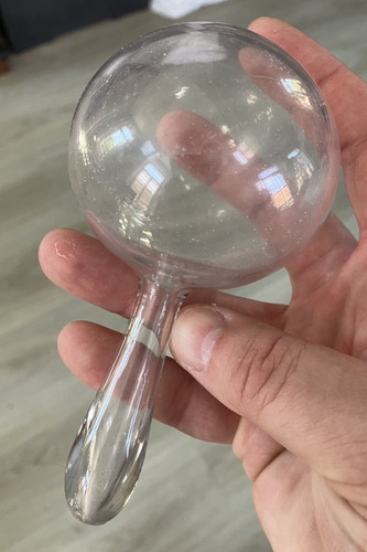 Boule verre soufflé xixéme - boule,