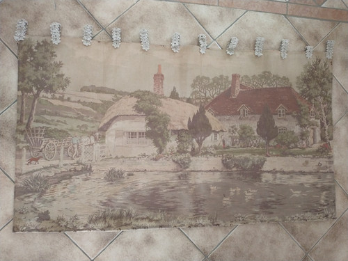 Jolie ancienne tapisserie - ancienne,