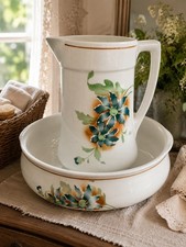 Ensemble Toilette Ancien Broc