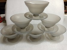 TUPPERWARE  6 COUPES à DESSERT - VINTAGE