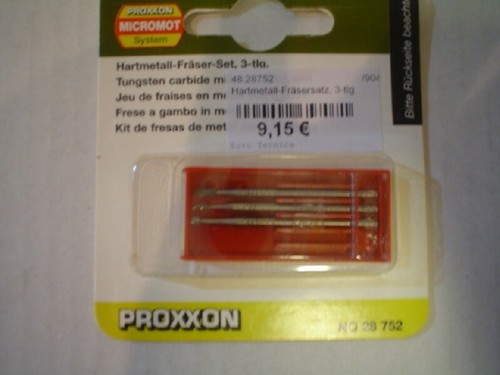 Jeu fraises proxxon 28752 - de,