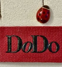 Dodo Pomellato Ladybug Pendant Earring Rose Gold Enamel Unisex Original