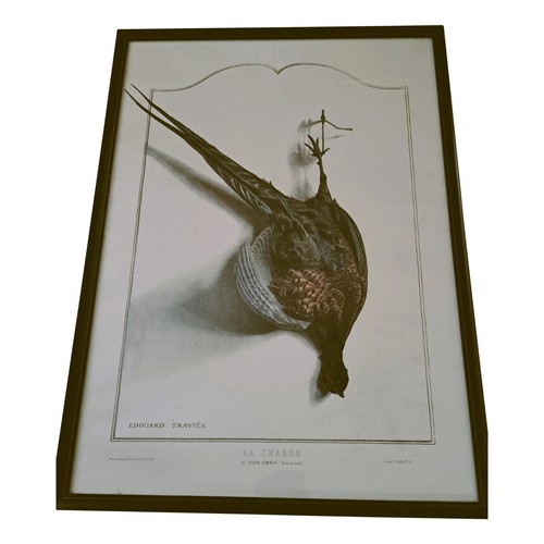 Tableau gravure chasse le - tableau,