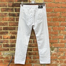 Versace Jeans Couture Vintage 90s White Men W34 L30 Medusa Itierre Made In Italy