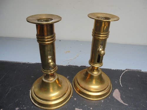 Bougeoirs cuivre - bougeoirs,