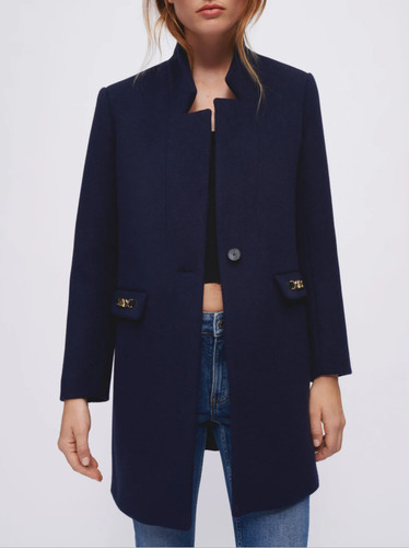Maje manteau femme - manteau, marine