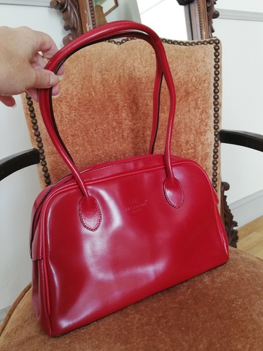 Sac bowling cuir ancien - bowling, en