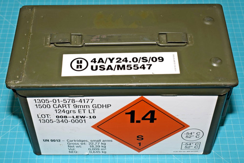 Caisse munitions militaire - munitions,