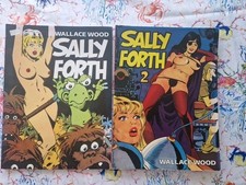 2 X WALLACE WOOD -- SALLY FORTH + (2) -- EO DU CHEESE 1978 1976