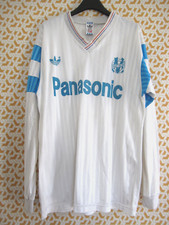 Maillot Adidas Olympique Marseille 1989 Panasonic OM Manche Longue jersey - L