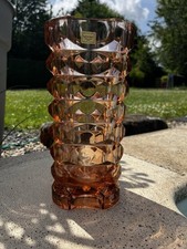 Rosaline Luminarc Glass Vase 70s Glassware D’arques France