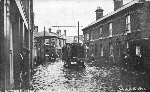 Carte postale norwich - carte, plombier