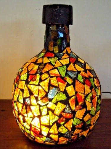 Gros pied lampe en - ,