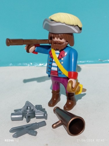 Playmobil figurine pirate - pirate, ref