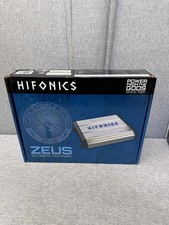 Hifonics ZXX-1200.1D ZEUS 1200 Watt Monoblock Car Audio Amplifier; 1 Ohm Stable