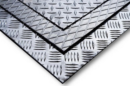 Tôle aluminium strié - tôle,