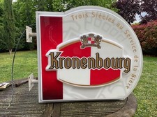 Enseigne lumineuse  KRONENBOURG