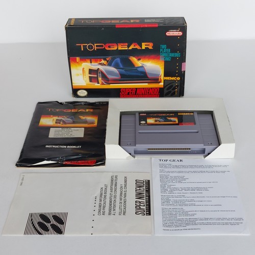 Top gear jeu super nintendo - gear,