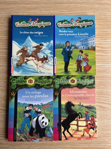 Lot livres cabane magique - lot,