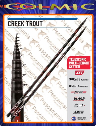 Canne truite torrent colmic - canne,