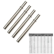 Tube raccordement canne - raccordement, de