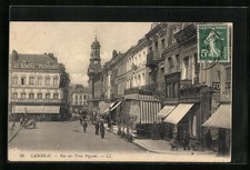 CPA Cambrai, Rue des Trois