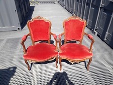 LOUIS XV XVI Antique Chair Seat Chair Style Convertible Armchair