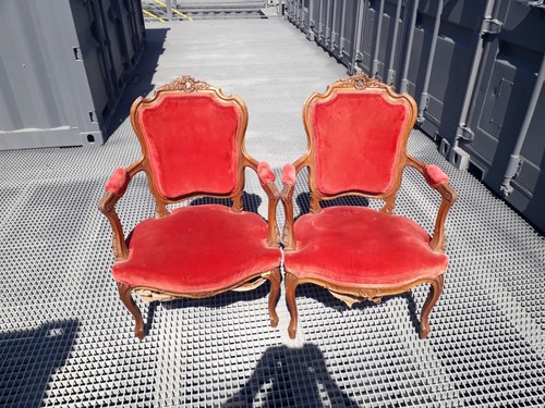 Fauteuil cabriolet louis - cabriolet,