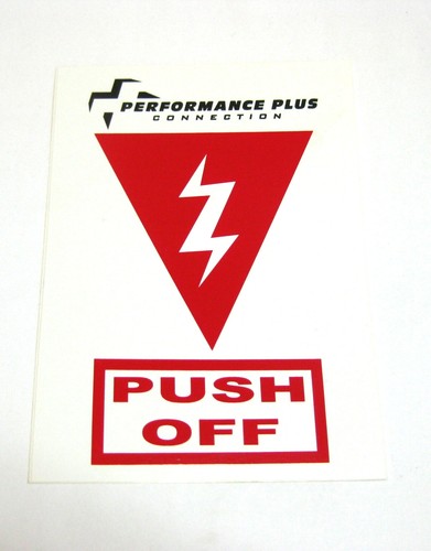 Course off décalque pousseur - off,