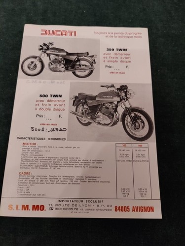 Ducati 350 500 860gt 860gts - 350,,