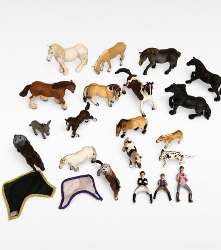 Schleich lot figurines chevaux