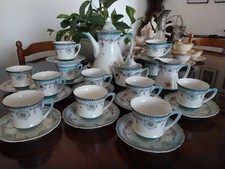 Carl Tielsch Antique Porcelain Coffee Set.