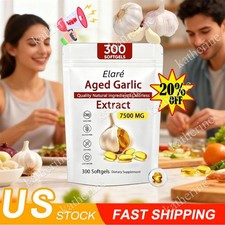 Elare Aged Garlic Extract, 300
