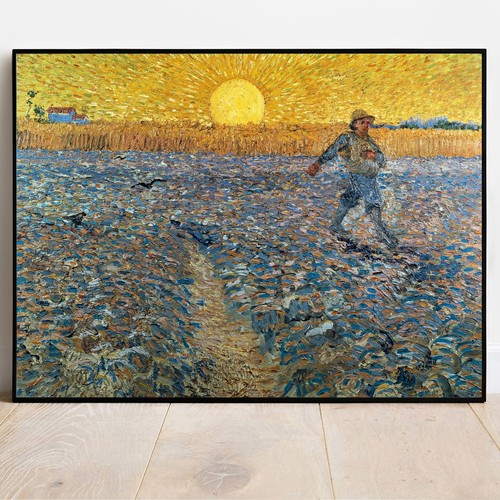Van gogh sower sunset - van,