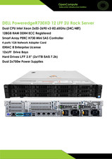 Server Dell PowerEdge R730XD 2 Xeon E5-2690 V3 /128GB RAM/2x1TB SAS/16xLFF+2xSFF