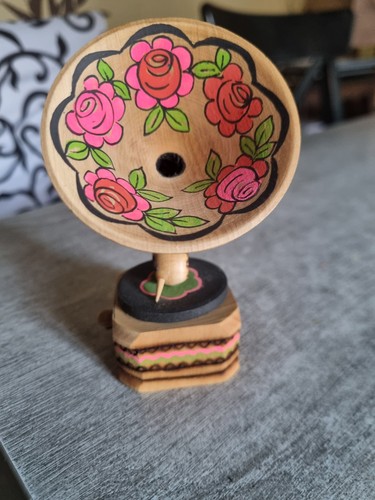 Petit gramophone bois 60s - bois, 70s