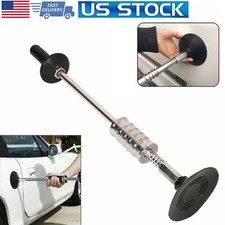 Manual Dent Puller Car Body Repair Suction Cup Slide Tool Hammer Kit 60CM