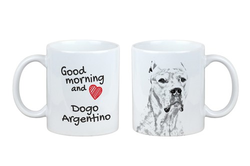 Dogue argentin tasse avec