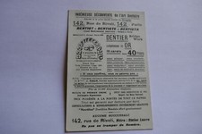 Carte visite DENTISTE