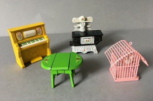 Mobilier miniature métal - mobilier,