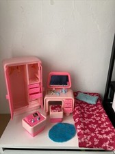 Playset Accessoires  Barbie Chambre à coucher Vintage Mattel 1978 Orginal