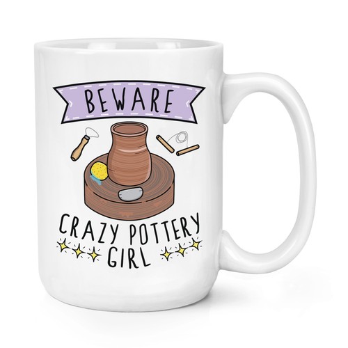 Attention fille poterie - fille,