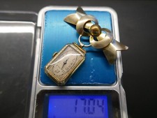 rare montre broche art déco