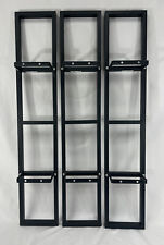LOT of 3 IKEA Lerberg 34" Media Wall Mount CD DVD VIDEO GAME Shelf Racks 10035