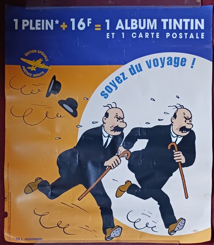 Affiche publicitaire total - affiche,