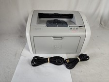 HP LASERJET 1020 Workgroup Laser Printer Low Page Count, With Toner, WORKING