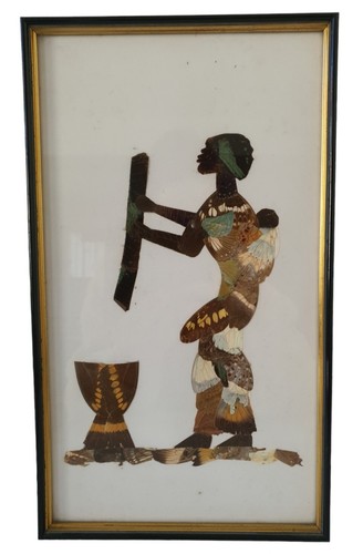 Art africain cadre aile - aile, de