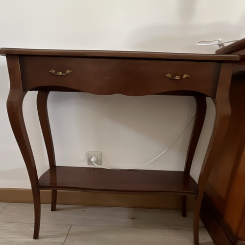 Table console bois marron - , 1